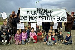 Mobilisation pour la sauvagarde d'un poste au RPI