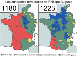 Conqu�tes de Philippe-Auguste