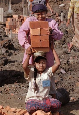Birmanie_Enfants_Travail_1