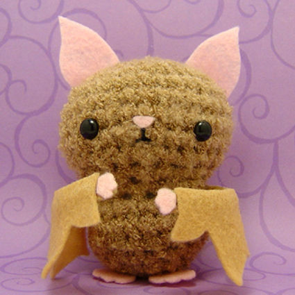 Baby plush bat