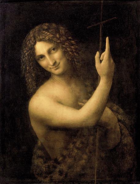 Saint Jean-Baptiste, c.1515 - Lonard de Vinci - WikiArt.org