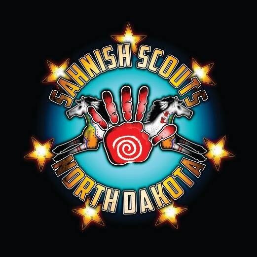 Logo des Sahnish Scouts {JPEG}