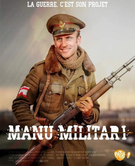 MACRON et la guerre en UKRAINE  - Page 2 Emmanuel-macron-manu-militari-04a52-c7939
