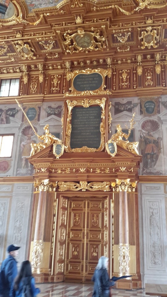Augsburg : La salle dor�e de l'H�tel de ville ( Goldener Saal Rathaus)