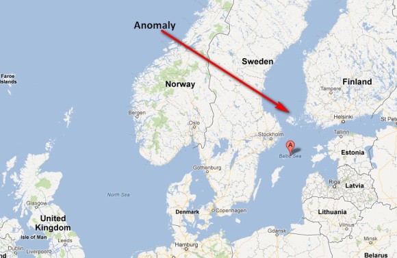 L'anomalie de la Mer Baltique : un étrange objet circulaire de 180 mètres -  AgoraVox le média citoyen