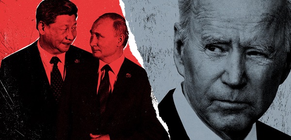 Coopration Sino-Russe VS tats-Unis- Poutine- Xi VS Biden