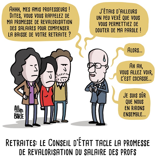 Retraites : le Conseil d'�tat �trille le gouvernement - SNUipp-FSU 34