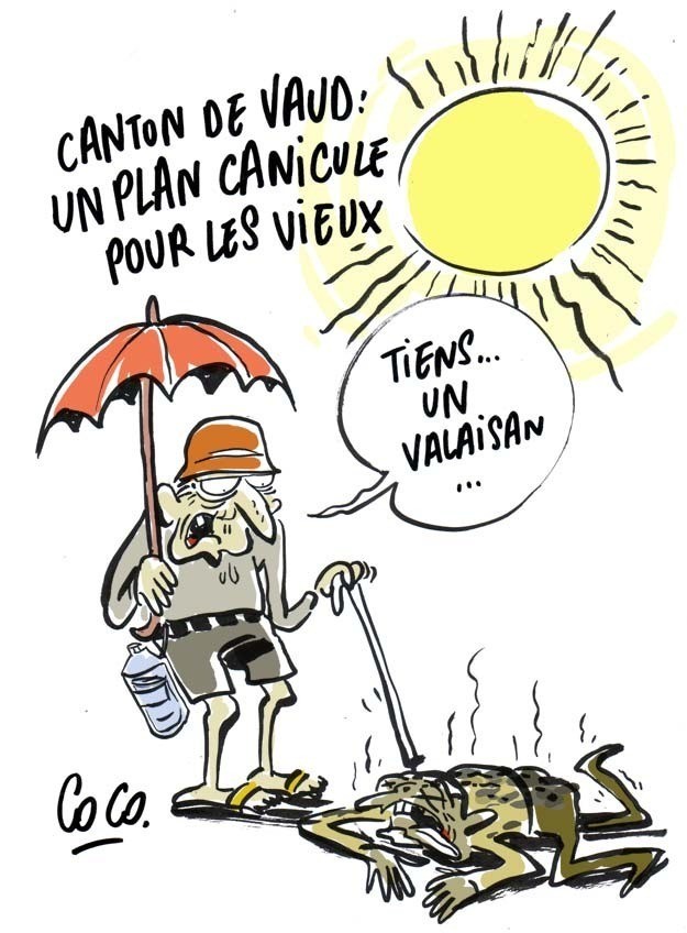 Canton De Vaud Un Plan De Canicule Pour Les Vieux Agoravox Le Media Citoyen