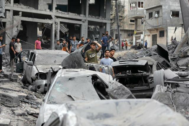 Bande de Gaza-Destruction