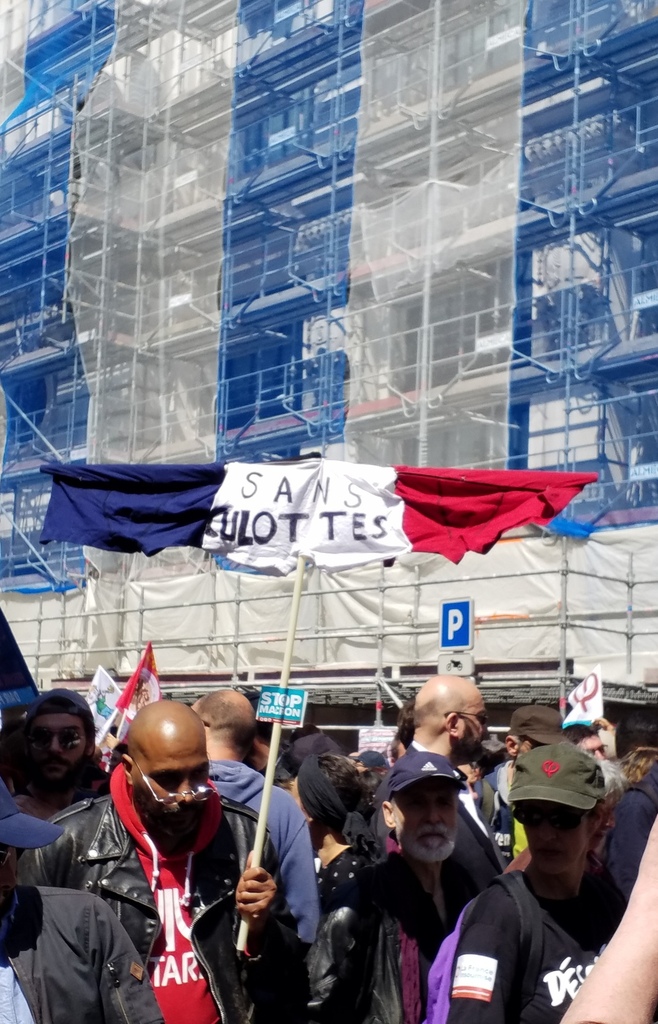 La f�te � Macron