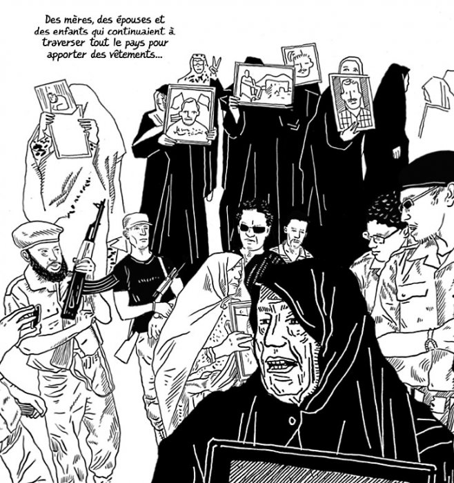 Libye, une bande-dessinée de Gianluca Constantini et Francesca Mannocchi {JPEG}