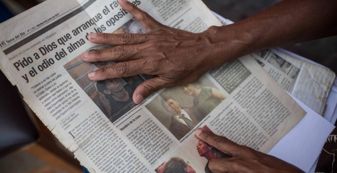 « Je demande à Dieu qu'il arrache la rage et la haine de l'âme des opposants » a déclaré la mère d'Orlando à un journal vénézuélien.
