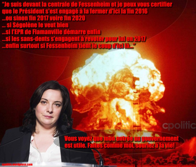 Emmanuelle Cosse: Fessenheim fermera fin 2016