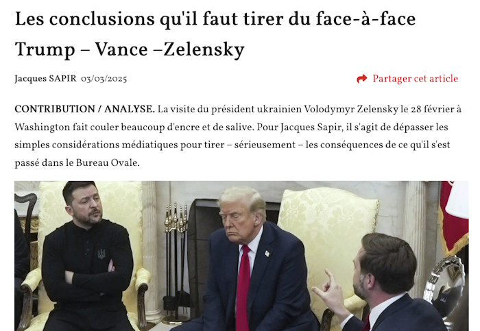 Ukraine : ce que révèle le mauvais show de la Maison Blanche