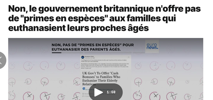 De l'euthanasie et des (sombres) motivations financières