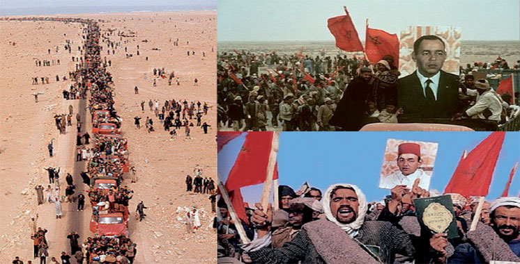 Marche Verte : Feu SM Hassan II et le Maroc �crivent une nouvelle page de  l'Histoire – Aujourd'hui le Maroc