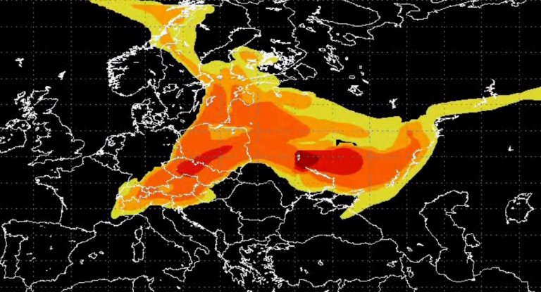 Rejets du nuage toxique