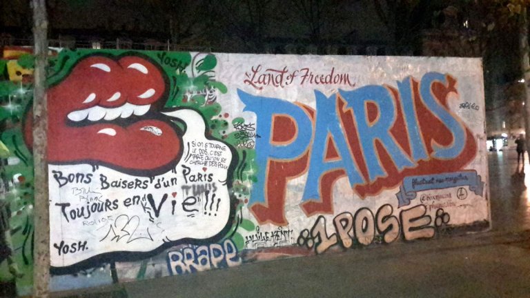 Paris touch�e