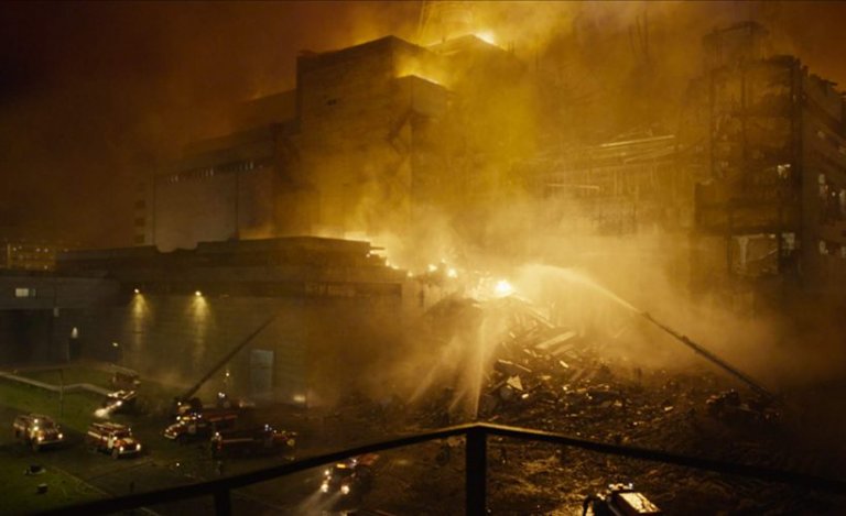 Pompiers à Tchernobyl