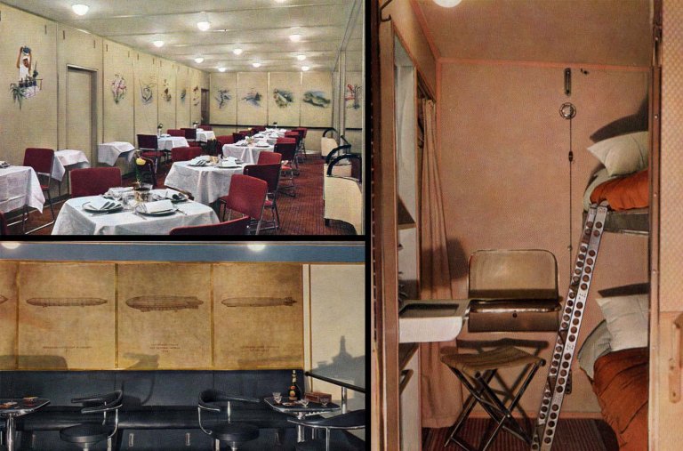 The Hindenburg’s Interior: Vintage Photos Reveal What Luxury Air Travel Was Like in the 1930s