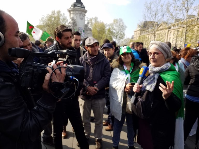 Dimanche alg�rien place de la R�publique 14/04/2019