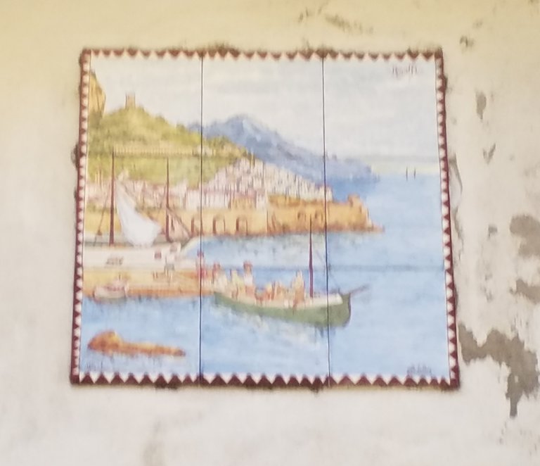 ... les environs de Naples...