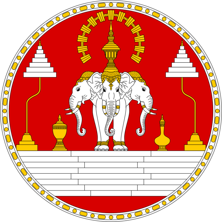 Description de l'image Royal Seal of the Kingdom of Laos.svg.