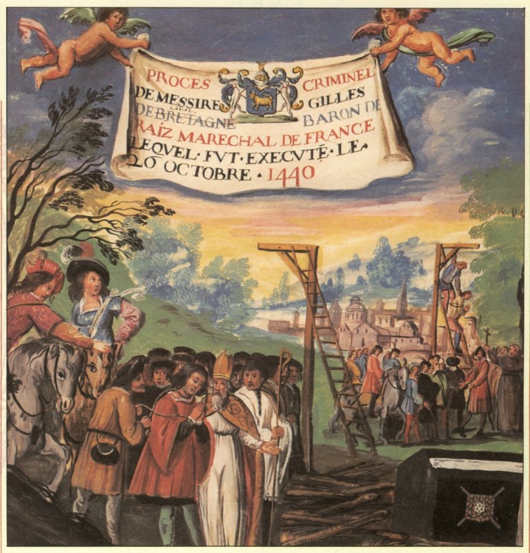 File:Excution de Gilles de Rais - armes du prsident Bouhier.jpg -  Wikimedia Commons